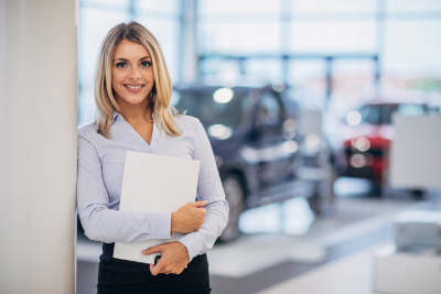 automotive franchise saleswoman