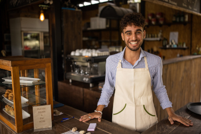 young business owner